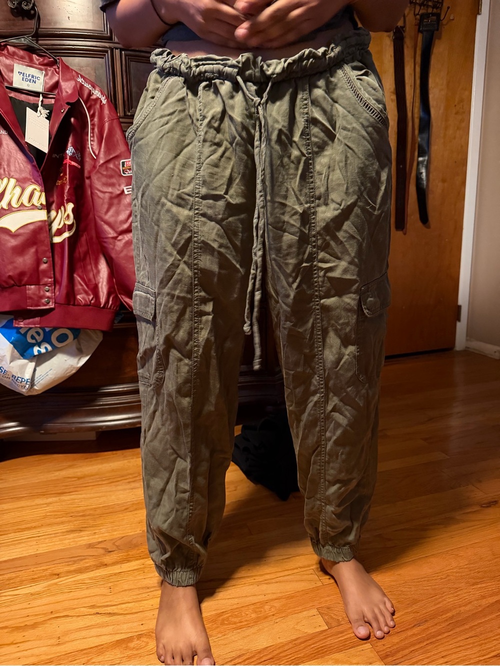 wild fable Olive Green Cargo Jogger Pants